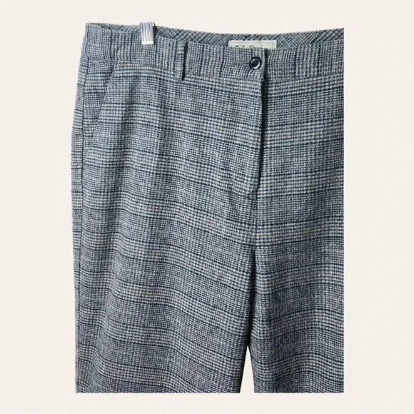 Vintage WOMEN’S LL BEAN COTTON TROUSERS FULLY‎ LINED SIZE 14 TALL - Picture 4 of 11